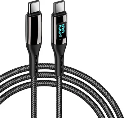 Immagine prodotto di INF Cavo di ricarica rapida USB-C PD 100 W Nero 3 m