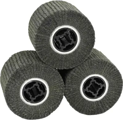 Image de Rouleaux de ponçage 3 pcs Noir 12 x 12 x 10 cm