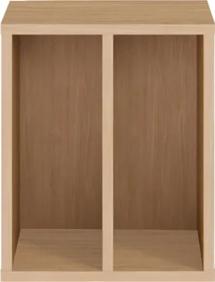 Produktbild von Forte ALICE SPRINGS Schrankeinsatz 30, modern-minimalistisch, 2 Fächer, Organisation, Holzwerkstoff, ELegancia Eiche Holzdekor, 30 cm breit x 36,9 cm hoch x 34,8 cm tief
