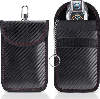 Produktbild von Famanu Faraday Box - RFID Schutz für Autoschlüssel - Signalblockierende Tasche