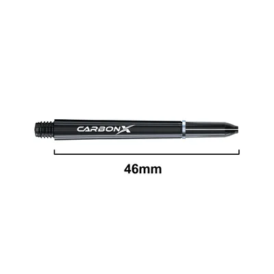 Produktbild von Winmau Profi Shaft CARBON FIBER, schwarz, medium,7101-201