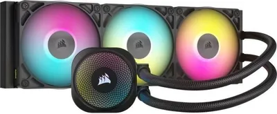 Image de Watercooling CORSAIR iCUE LINK TITAN 360 RX, RGB, Noir, Refroidissement Ultime