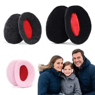 Productafbeelding van Oorkappen zonder hoofdband, 3 paar, verschillende maten, geschikt voor de winter