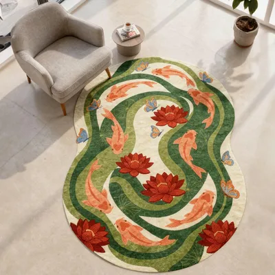 Obrázok produktu pre Conceptum Hypnose, kvalitný koberec, 180 x 280 cm, 100% polyester, zelený, protišmykový