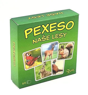 Zdjęcie produktu dla RAPPA Pexeso Nasze lasy w pudełku