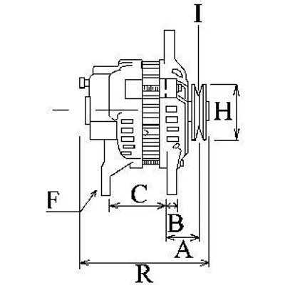 Produktbild von HC-Cargo 114332 Starter Anlasser 2,2kW 12V