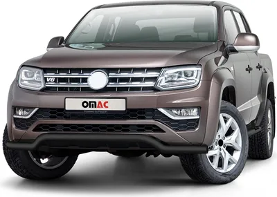 Produktbild von Frontbügel Frontschutzbügel für VW Amarok 2016-2021 ABE Edelstahl Schwarz