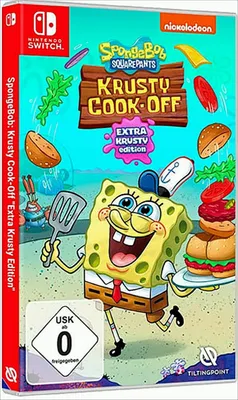 Produktbild von GAME SpongeBob: Krosses Kochduell, Nintendo Switch, E (Jeder), Download