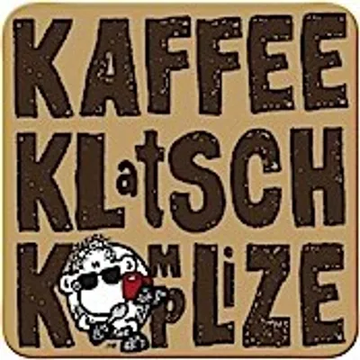 Produktbild von Untersetzer, Schaf, Kaffee Klatsch Komplize, Kork, 9,5cm x 9,5cm