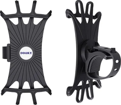 Obrázek produktu pro Dooky 5728010, Černá, Silikon, Univerzální, 17,5 cm (6.9"), Závěsný obal, 1 kusů