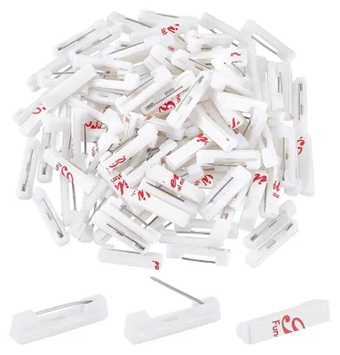 Image de TRANKIELO® - 120 épingles de sécurité adhésives de 22 mm – Durables, polyvalentes et faciles à utiliser