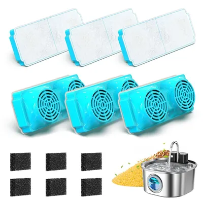 Productafbeelding van Navulset Filters voor Kattenfonteinen, 12 Stuks