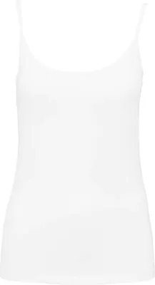 Produktbild von Kariban Damen Tank Top Trägertop Spaghettiträger Top Unterhemd, Größe:M, Farbe:Weiß