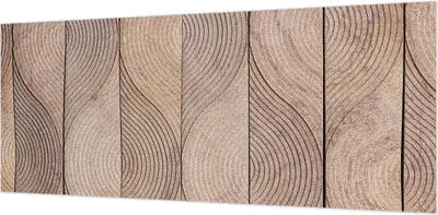 Zdjęcie produktu dla Tapeta ścienna – tapeta dekoracyjna do salonu – folia tapetowa do dekoracji ścian – 208 x 146 cm – drewniane fale