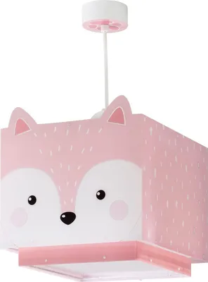 Produktbild von Deckenlampe Little Fox Fuchsmotiv für Kinder höhenverstellbar mit Lichtdiffusor