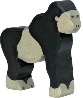 Produktbild von Gorilla Safari Holzfigur Holzspielzeug von Holztiger