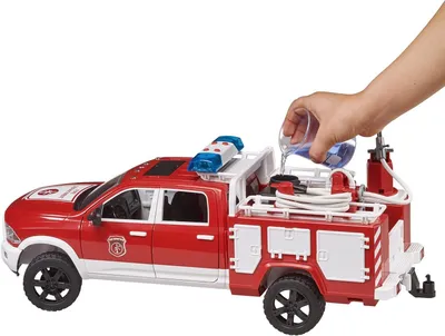 Obrázok produktu pre BRUDER RAM 2500, Hasičské auto, 4 rok / roky, Akrylonitrilbutadienstyren (ABS), Červená, Biela