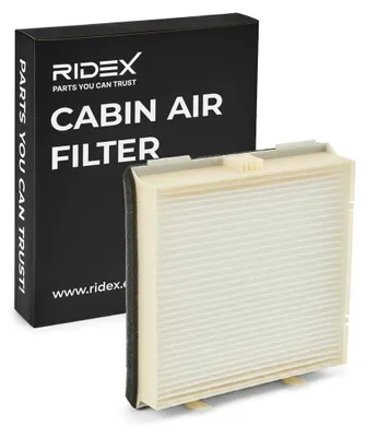 Produktbild von RIDEX 424I0142 Innenraumfilter Pollenfilter für VW Golf IV Schrägheck (1J1) GOLF II (19E, 1G1) GOLF III (1H1) Golf III Cabrio (1E7) für AUDI A6 Avant