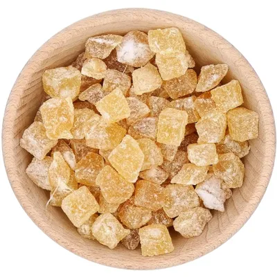 Produktbild von Ingwer kandiert Würfel 500 g | Süß-scharfer Snack und Backzutat