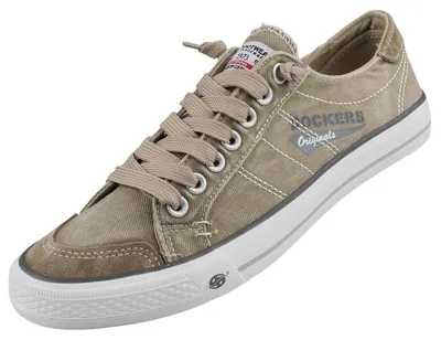 Image de Dockers by Gerli  Herren Canvas Sneaker Beige