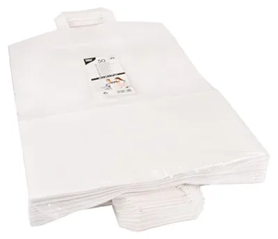 Zdjęcie produktu dla PAPSTAR  86452 PAPSTAR Papier-Tragetasche, 320 x 170 x 440 mm, weiß