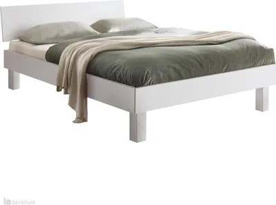 Produktbild von Hasena Trento Bettgestell Forti20 Farbe 10-Buche weiss deckend, lackiert Größe 140x200