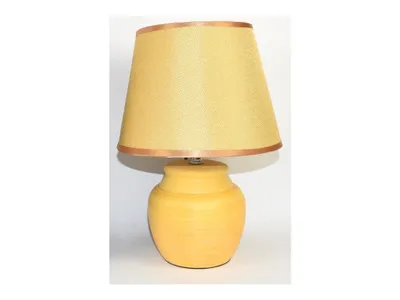 Obrázek produktu pro DUE ESSE, Žlutá stolní lampa 30 cm, keramika