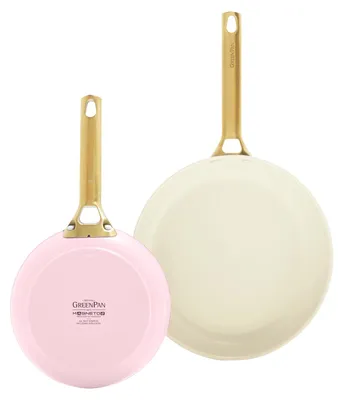 Image de GreenPan CC008482-001, set à frire, vert, rose, aluminium, céramique, or, acier inoxydable
