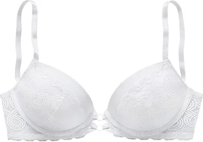 Produktbild von LASCANA Push-up-BH weiß Größe 75 Cup A