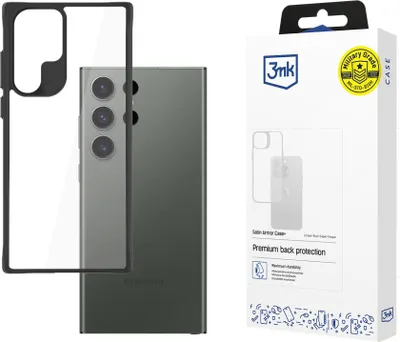 Produktbild von 3mk Schutzhülle Armor Case+ Cover für Samsung Galaxy S24 Ultra transparent  Backcover