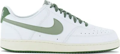 A single Nike Court Vision Low sneaker shown from a side-angle on a white background.
