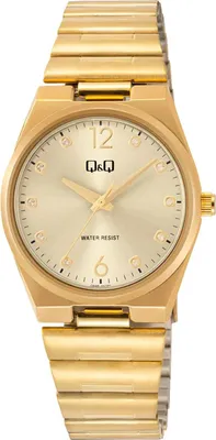 Image de QQ Q84B-007P CYRKONIE montre en or