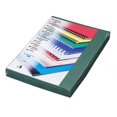 Produktbild von Rückenkarton Delta A4 grün (100Stück)
