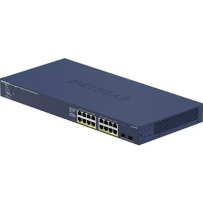 Produktbild von NETGEAR GS716TP-100EUS, Managed, L2/L3/L4, Gigabit Ethernet (10/100/1000), Power over Ethernet (PoE), Rack-Einbau