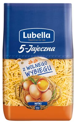 Zdjęcie produktu dla Lubella 5-Jajeczna Makaron Nitki 400 G