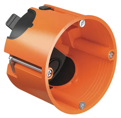 Produktbild von Kaiser Hohlwand ECON64 Orange Tiefe 62mm 9264-22 Geräte-Verbindungsdose luftdicht