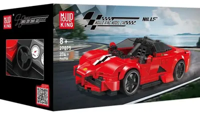 Image de Großhandel GmbH - Ware Mould K. Voiture de course Ferrari, 374 pièces