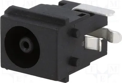 Produktbild von 1x Buchse 6,5/4,1/1mm zur DC-Stromversorgung weiblich 1613 19 DC Steckverbinder