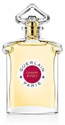 Produktbild von Guerlain Champs-Élysées, Frauen, 75 ml, Nicht nachfüllbare Flasche, Mimose, Rose, Schwarze Johannisbeere, Mimose, Mandel, Hibiskus, Vanille, Holz