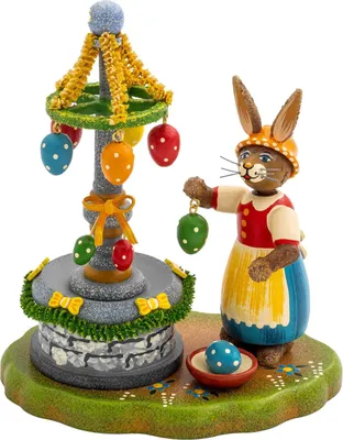 Produktbild von Osterbrunnen (10cm) von Hubrig Volkskunst