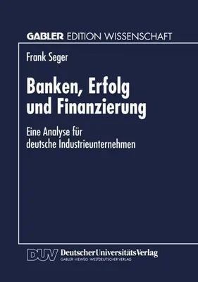 Zdjęcie produktu dla Banken, Erfolg und Finanzierung