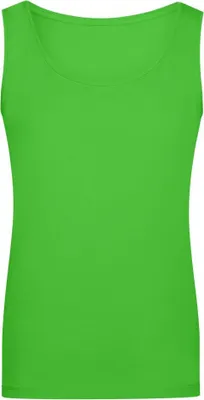 Produktbild von Ladies' Elastic Top Klassiches Tank-Top lime-green, Gr. XL