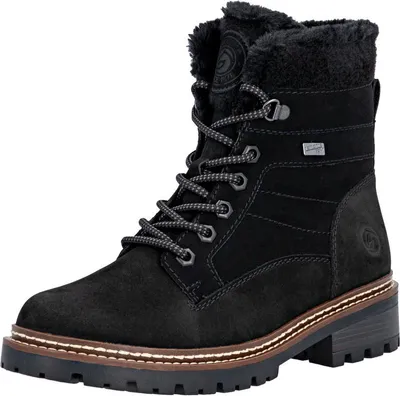 Produktbild von Remonte Schnürstiefel - Schwarz Kunstleder : 37 : Normal Größe: 37 Weite: Normal