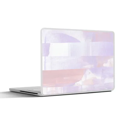 Produktbild von MuchoWow® Laptop Aufkleber Sticker Cover Pastell - Farbe - Gestaltung 31x22.5 cm - Laptop-Deko