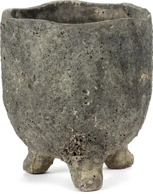 Produktbild von Serax Blumentopf Dino Grau D 14 cm H 15,5 cm