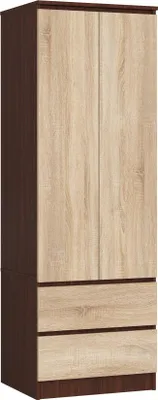 Immagine prodotto di Akord Armadio Star Wengé/Rovere Sonoma 60X51X180 Cm