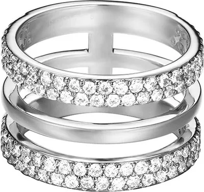 Produktbild von Esprit Damen Ring Edelstahl Silber JW52896 Zirkonia ESRG02784A, Ringgröße:57 (18.1 mm Ø)