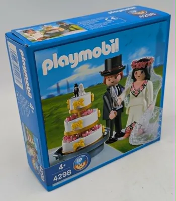 Produktbild von PLAYMOBIL 4298 Brautpaar mit Hochzeitstorte