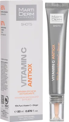Obrázek produktu pro Martiderm Shots rozjasňující sérum s vitaminem C Vitamin C Antiox 20 ml