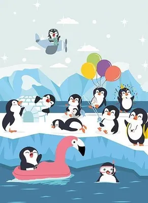 Image de ART PUZZLE Puzzle en bois Mignons pingouins 25 pièces